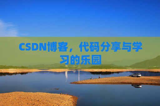 CSDN博客，代码分享与学习的乐园